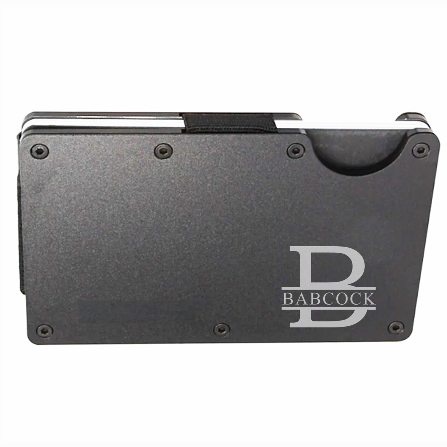 Monogram Slim RFID Men's Engraved Personalized Wallet