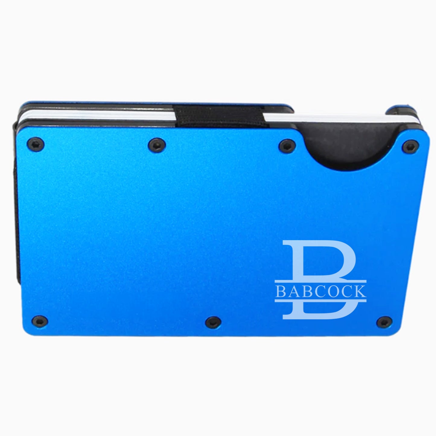 Monogram Slim RFID Men's Engraved Personalized Wallet