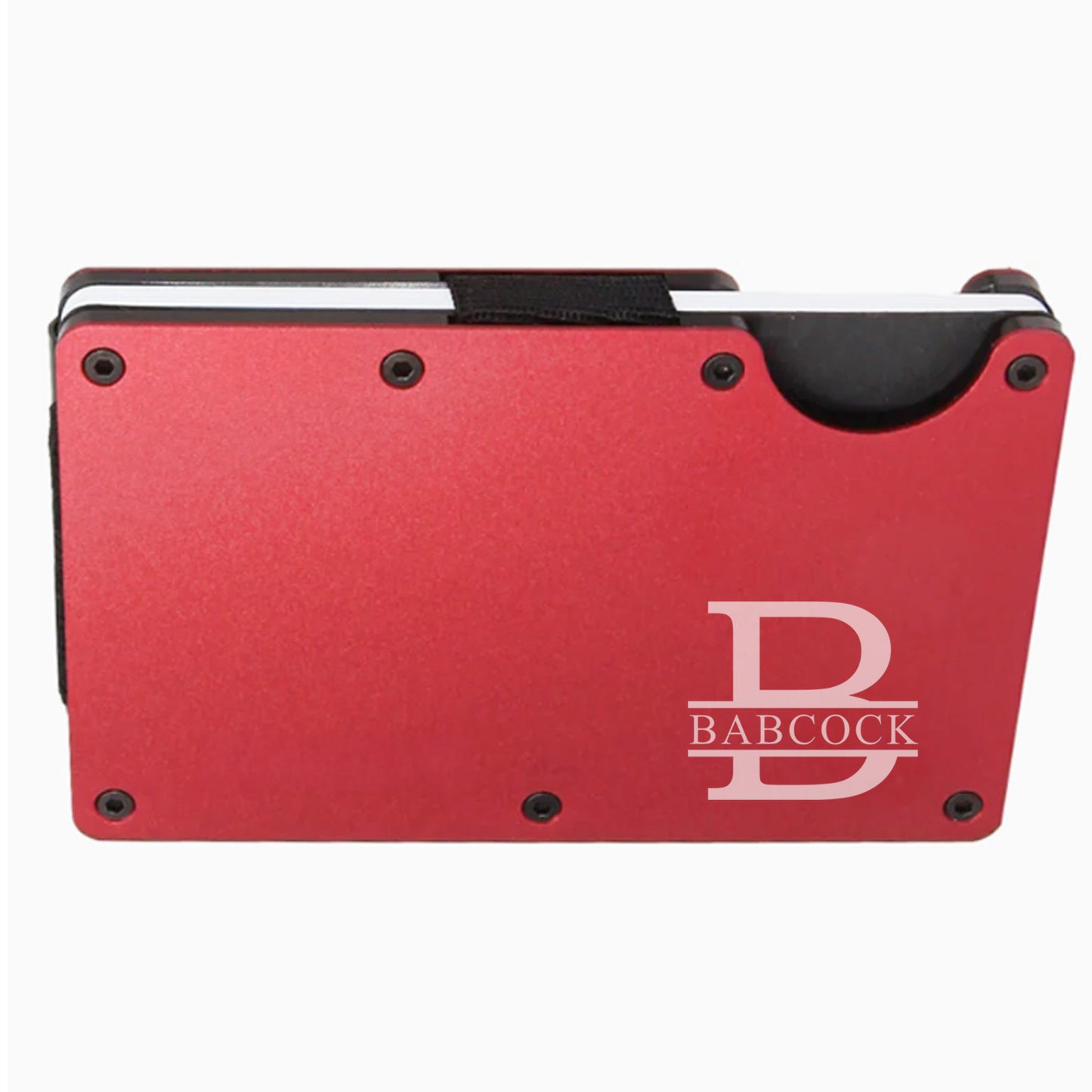 Monogram Slim RFID Men's Engraved Personalized Wallet
