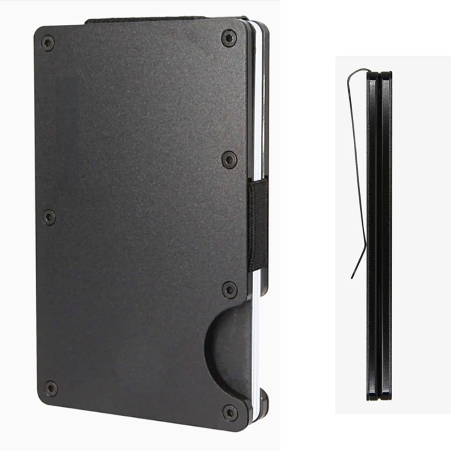 Minimalist Monogram Slim RFID Men's Engraved Personalized Wallet