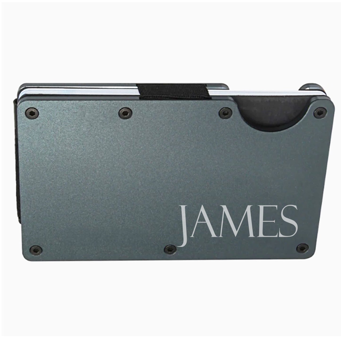 Personalized Slim Minimalist RFID Men's Engraved Wallet