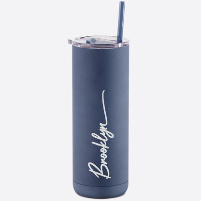 All in the Name Custom Engraved Soft Matte Tumbler 20oz