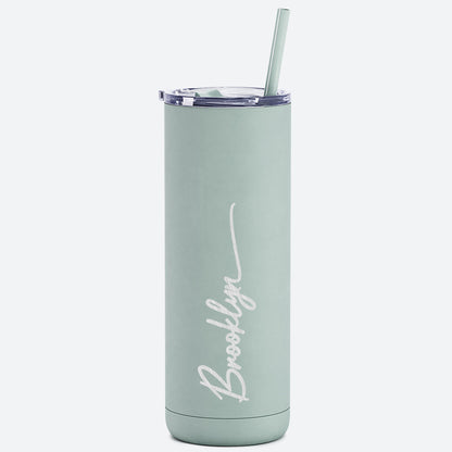 All in the Name Custom Engraved Soft Matte Tumbler 20oz