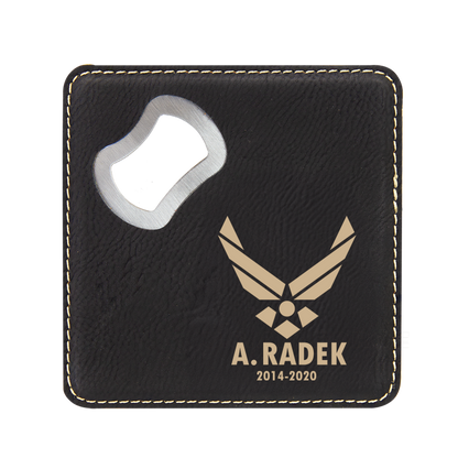 Armed Forces Bottle Opener Coaster