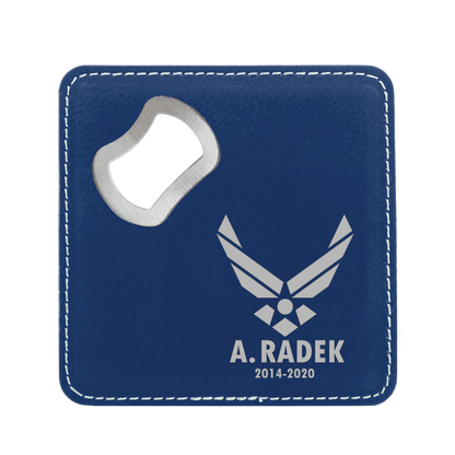 Armed Forces Bottle Opener Coaster