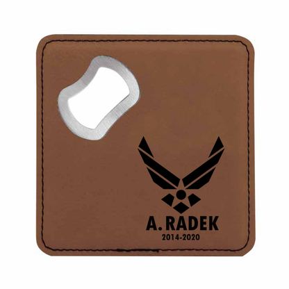 Armed Forces Bottle Opener Coaster