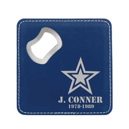 Armed Forces Bottle Opener Coaster