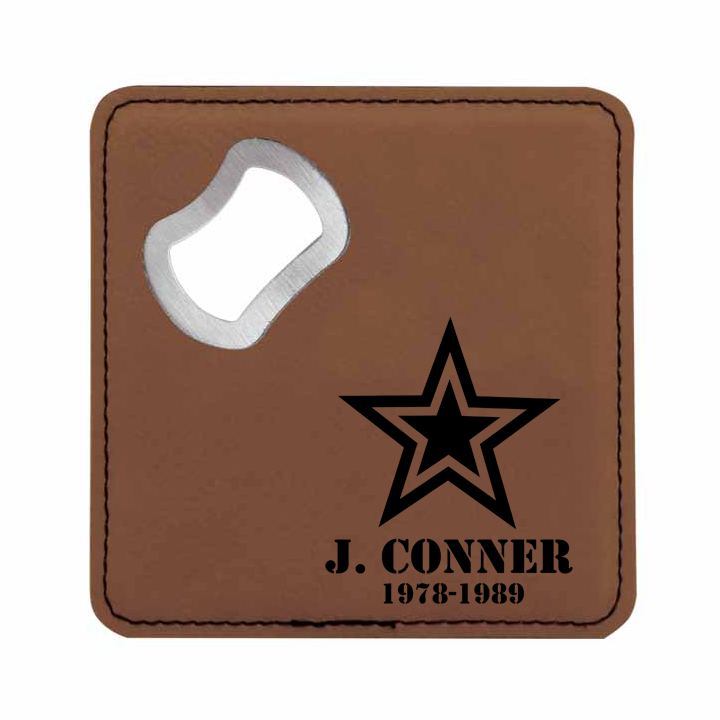 Armed Forces Bottle Opener Coaster