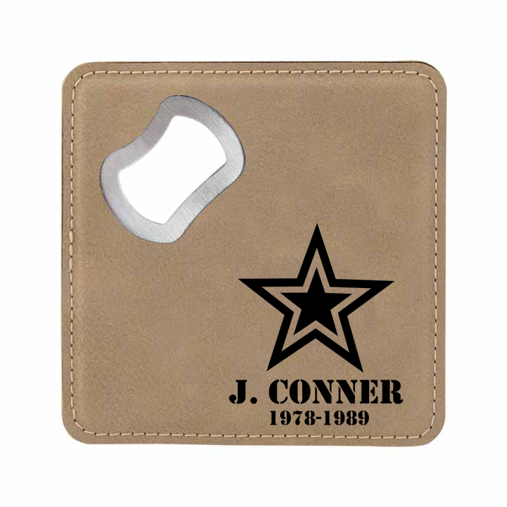 Armed Forces Bottle Opener Coaster