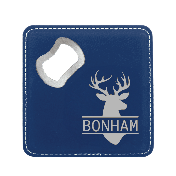 Buck Dreams Bottle Opener Coaster