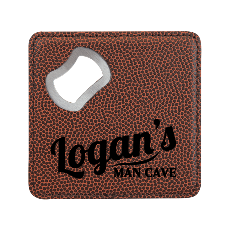 Man Cave Bottle Opener Coaster