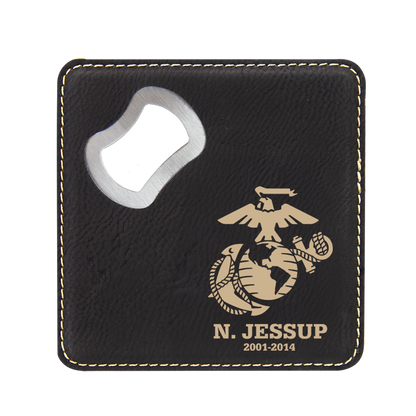 Armed Forces Bottle Opener Coaster