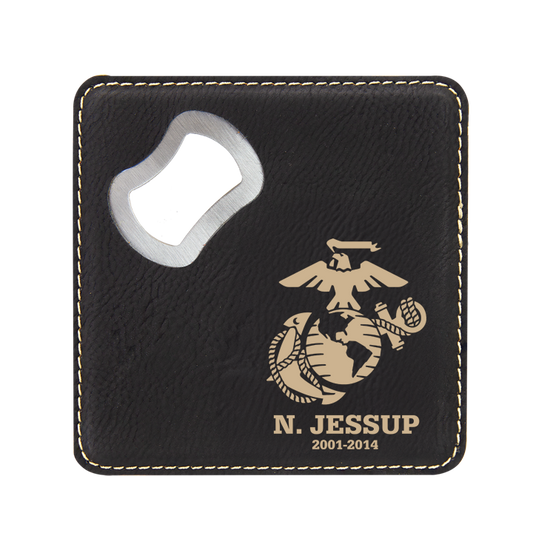 Armed Forces Bottle Opener Coaster