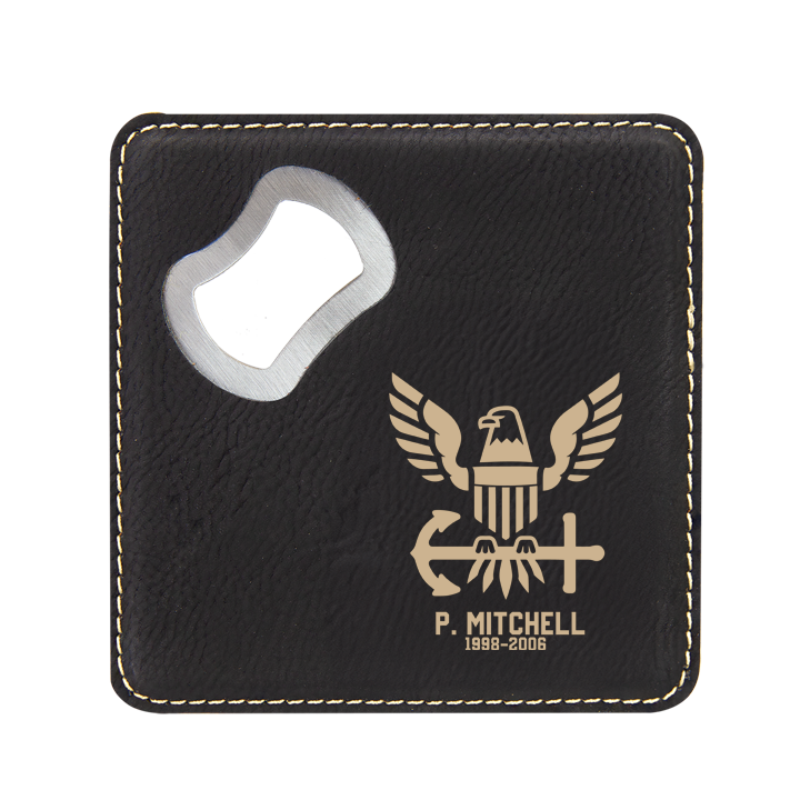 Armed Forces Bottle Opener Coaster