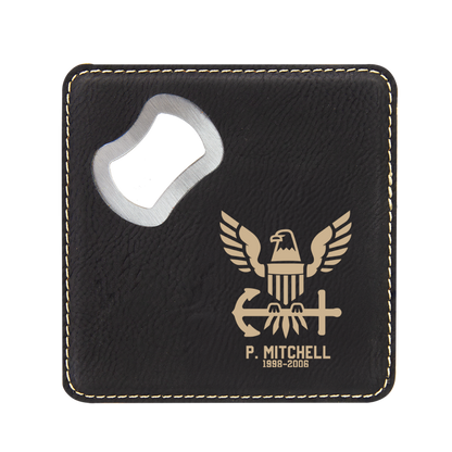 Armed Forces Bottle Opener Coaster