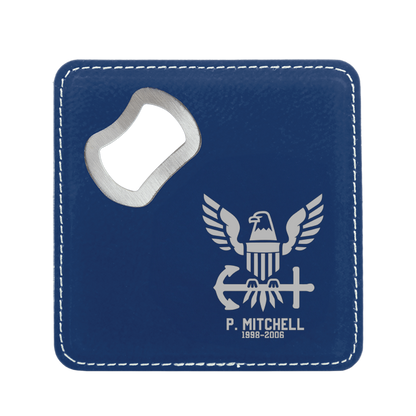 Armed Forces Bottle Opener Coaster