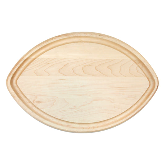 Create Your Own Personalized Football Shaped Cutting Board with Juice Groove