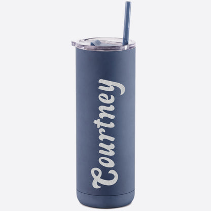 Groovy Sips Custom Engraved Soft Matte Tumbler 20oz